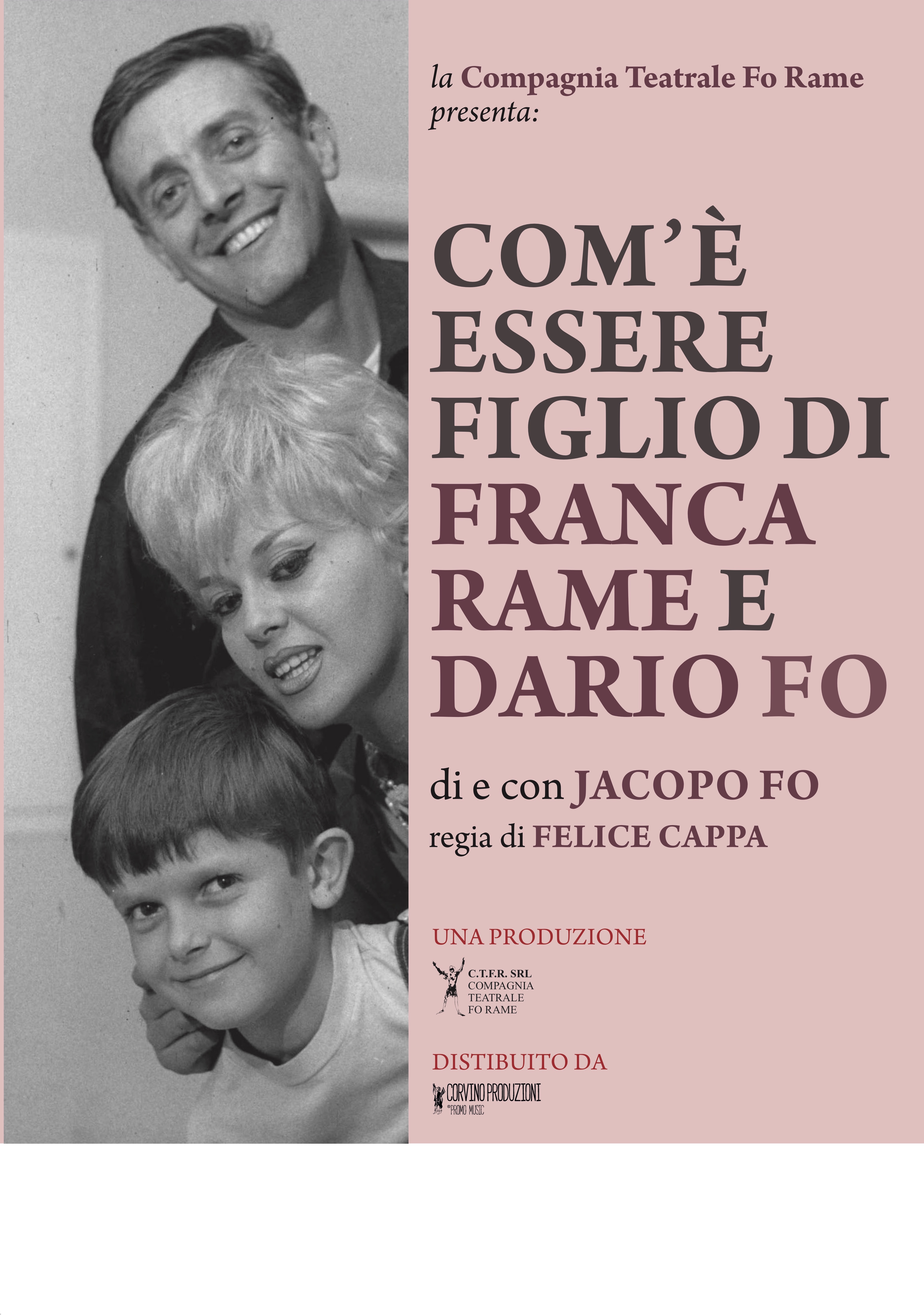 JACOPO FO in "COM'È ESSERE FIGLIO DI FRANCA RAME E DARIO FO"