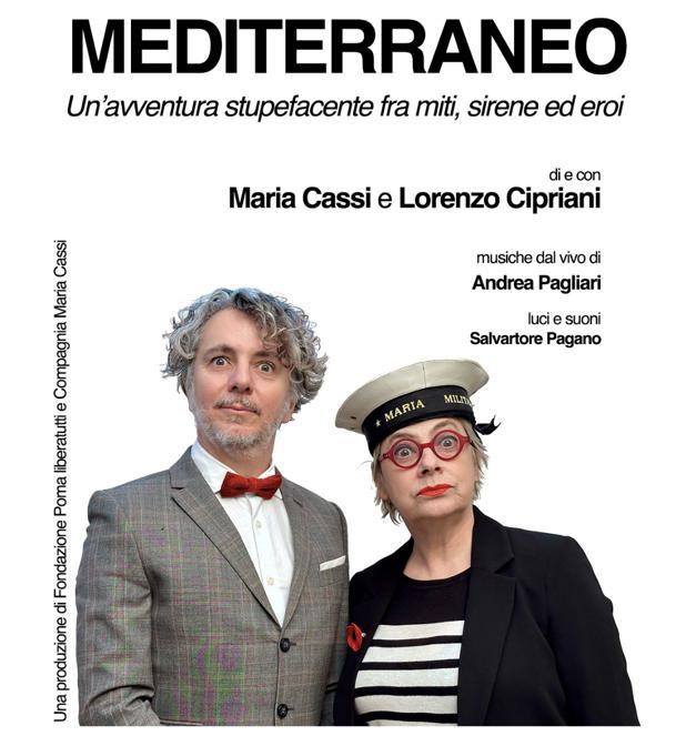 MARIA CASSI e LORENZO CIPRIANI IN "MEDITERRANEO"